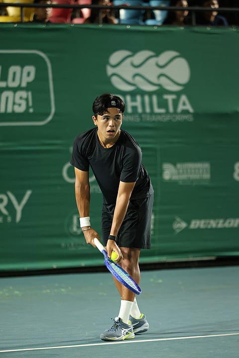 ERIC Jed Olivarez sizzles early, posting a 6-1, 6-1 victory over Raphael Villanueva in the opening salvo of the Palawan Open 2026 on Sunday at the Rizal Memorial Tennis Center.
