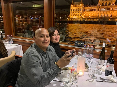 Sen. Ronald "Bato" dela Rosa and wife, Nancy Comandate dela Rosa