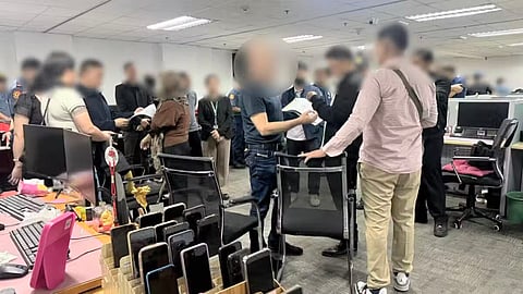Online investment scam hub raided
