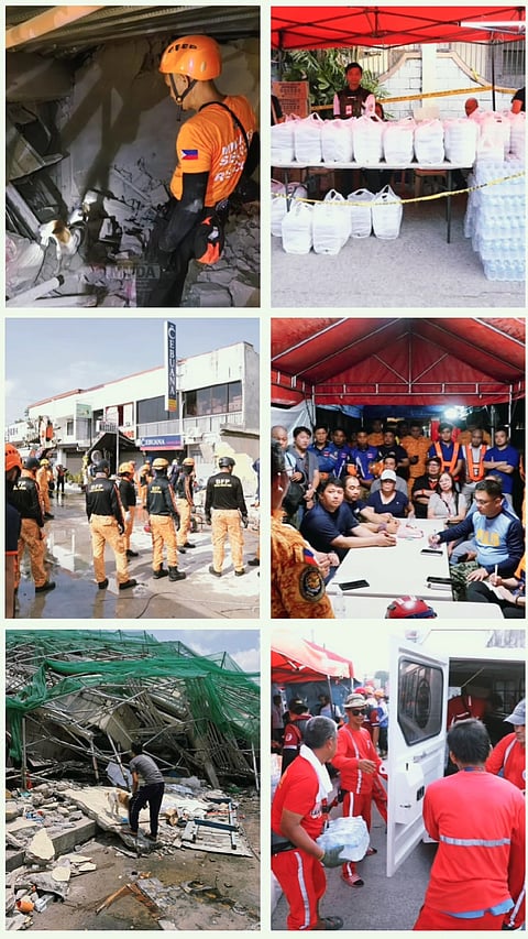 Balibago in Angeles City became the site of a massive unified response following the collapse of a 9-storey building under construction, where rescue teams, national agencies, volunteers, and the community came together day and night to search for survivors, deliver aid, and stand with affected families.