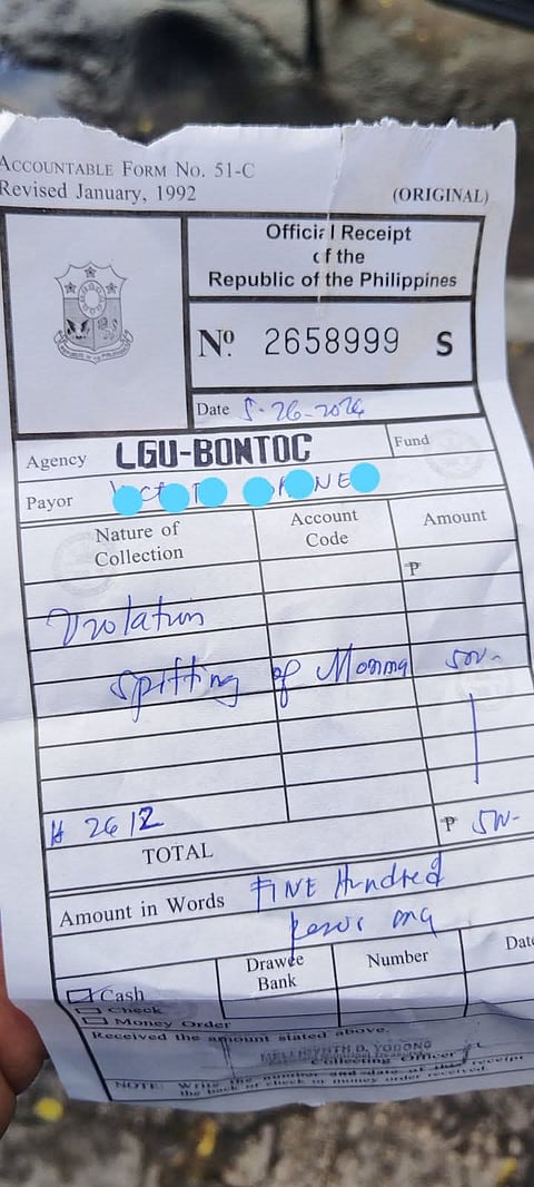 Bontoc cracks down on public spitting of betel nut juice
