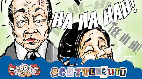 She came, she saw, she cackled