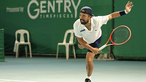 CHRISTOPHER Papa conspired with Francis Casey Alcantara in pulling off a 6-4, 6-3 win over AJ Lim and Ronard Joven to advance to the finals of the men’s doubles event of the Palawan Open 2026 at the Rizal Memorial Tennis Center late Thursday.