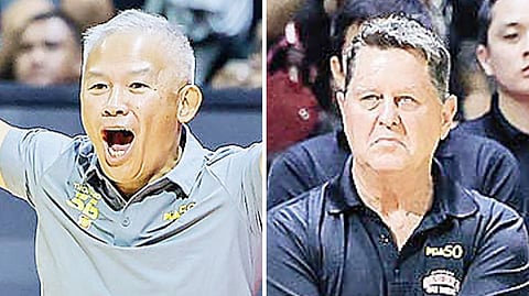 CHOT Reyes and Tim Cone