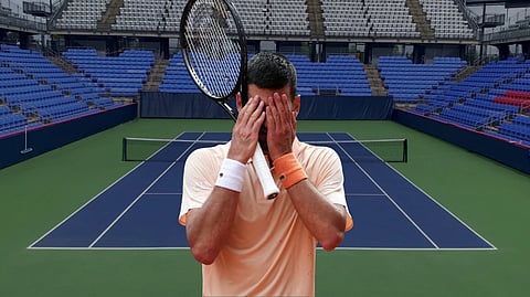 DJOKJOVIC suffers an early exit at the hands of Joao Fonseca at Roland Garros.