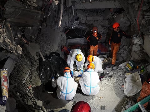11th casualty recovered from Angeles City collapse