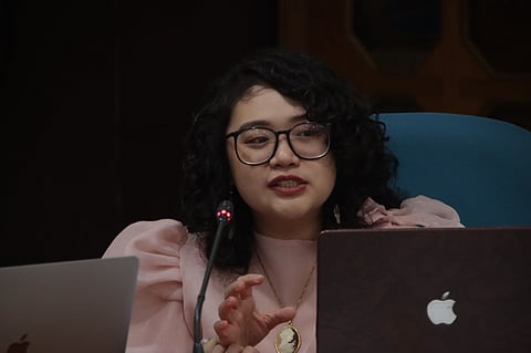 House Prosecution Panel Spokesperson and Kabataan Partylist Rep. Renee Co