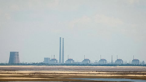 Drone hits captured nuclear plant