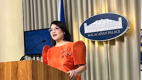 Palace spokesperson, Undersecretary Claire Castro