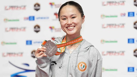 FILIPINO-IVORIAN fencer Maxine Esteban
