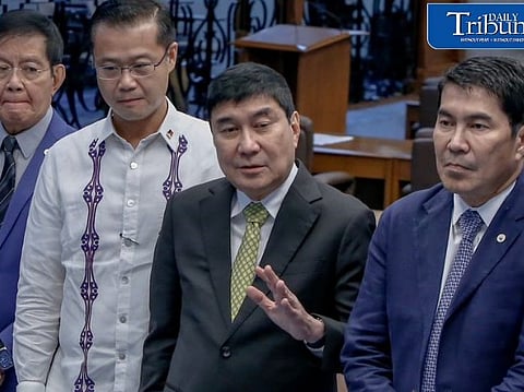 Tulfo to Cayetano: Show up or be a coward