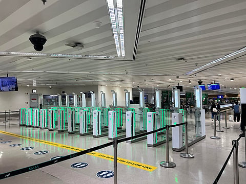 E-gates at the NAIA Terminal 1