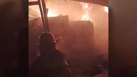Pasig blaze destroys homes