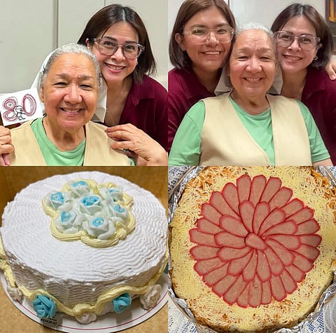 Rita Avila shows love to Alicia Alonzo