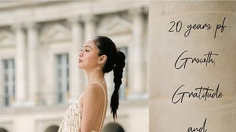 Kim Chiu reminisces on her 2 decades journey of being in the spotlight, thanking all who supported her success throughout her career.
