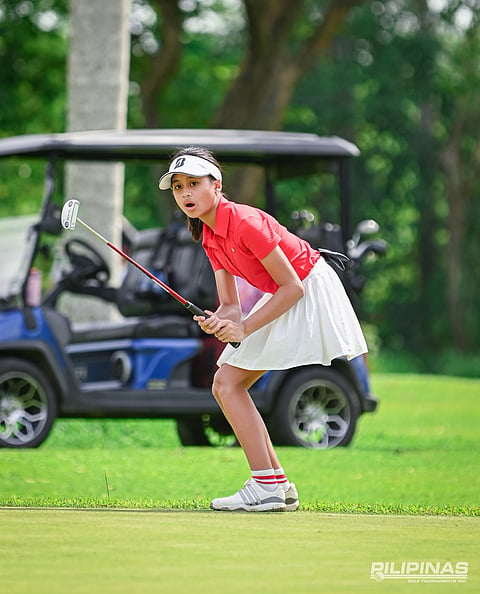 ANA Marie Aguilar displays consistency and resilience as she carded a 70 to cruise to a six-stroke win in the girls’ 7-10 division of the ICTSI Bacolod JPGT Championship on Thursday.