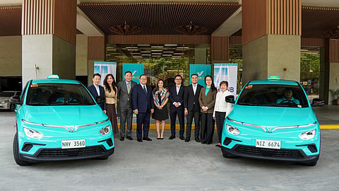 PARTNERS from Green GSM Philippines and Philippine National Bank mark their financing agreement as the electric ride-hailing company prepares to expand its fleet and driver network.