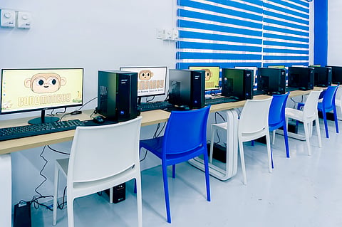 A former ICT room at Jacinto Zamora Elementary School in Manila gets a second life as a digital-literacy center, equipped with computers, coding software, a reading corner through a project led by the Israeli Embassy, DepEd and EdCom.