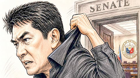 SOME netizens say Sen. Erwin Tulfo has finally found someone worth ‘kwelyuhan’ — himself.