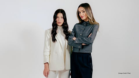 Phoebe Gates (L) and Sophia Kianni are hoping to reshape the way people shop with the help of AI