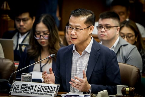 SENATE President Win Gatchalian