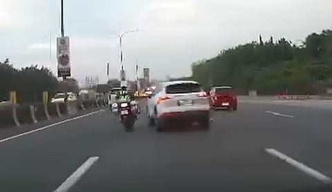 Screenshot from video uploaded by Riders Safety Advocates of the Philippines (RSAP)