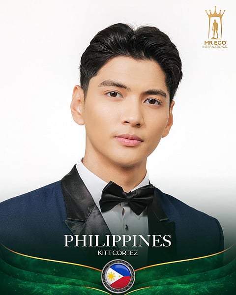 Go Philippines! Kitt Cortez, our bet for Mister Eco International 2026