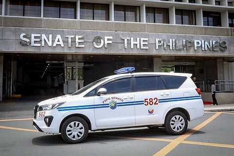 Senate building on heightened alert