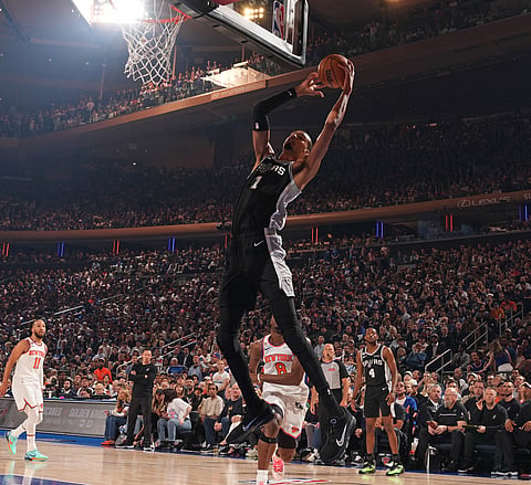 VICTOR Wembanyama drops 32 points, helping the San Antonio Spurs post a 115-111 win over the New York Knicks in Game 3 of the NBA best-of-seven finals series.