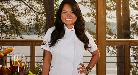 Chef Rhoda Magbitang, who moved to the US as a child, is the seventh female chef to have won the long-running competition.