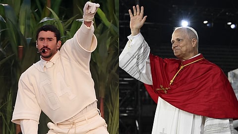 Bad Bunny and Pope Leo XIV