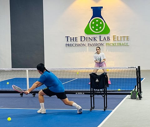 PICKLEBALL players are fine-tuning their games ahead of the 1st ArenaPlus-KaTribu Pickleball Tournament on Friday at The Dink Lab Elite inside All Home in Kawit, Cavite.