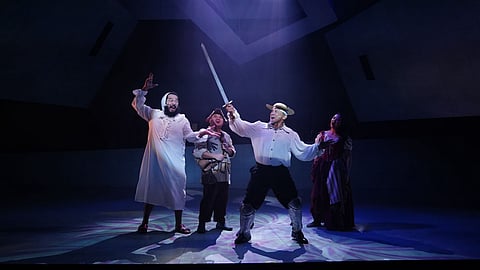 Repertory Philippines' latest staging of Man of La Mancha is playing at REP Eastwood Theater until 28 June.
