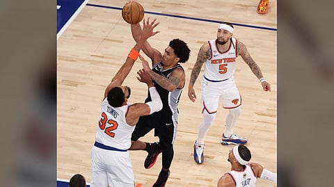 DYLAN Harper and the San Antonio Spurs swear they are not handing over the NBA crown to the New York Knicks on a silver platter.