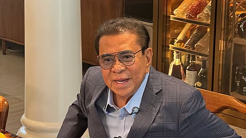 FORMER Ilocos Sur Governor Luis “Chavit” Singson