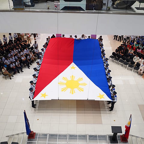 Cabanatuan SM Malls celebrate Independence Day with the vibrant colors of the flag