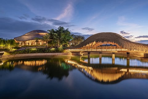 The park, located in General Trias City, Cavite, has become famous for its structures that are made primarily of bamboo