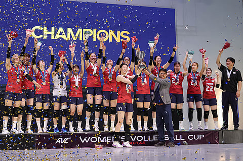 South Korea reigns supreme in the 2026 AVC Women's Volleyball Cup.