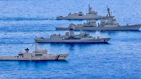 Chinese vessels around Bajo de Masinloc challenged
