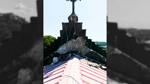 Heritage Under Review. Authorities enforce safety precautions at the historic Miagao Church in Iloilo while awaiting expert findings on the structural integrity of the iconic UNESCO-recognized landmark.