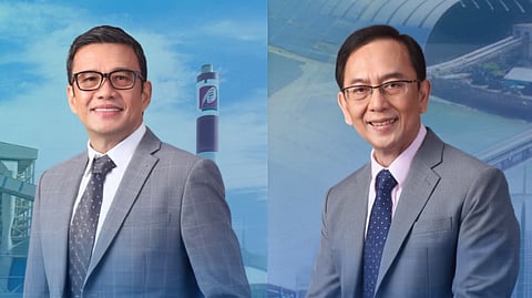 ARNEL Santos (left) is the new president and chief executive officer, while Sam Manlosa takes the helm as chief operating officer of the power generation arm of Meralco, MGEN Thermal Energy Inc.
