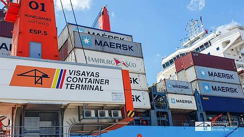 MAERK'S PH6 service kicked off at Visayas Container Terminal with the arrival of the Maersk Bahamas.