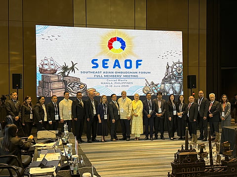 Members of the Southeast Asian Ombudsman Forum posed for a photo opportunity as its three-day Full Members’ Meeting officially started on Tuesday, 16 June.
