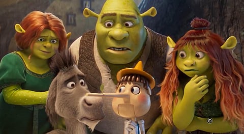 CAMERON Diaz, Mike Myers, Eddie Murphy and Zendaya in Shrek 5.