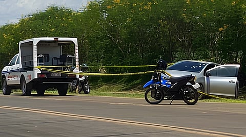 Manhunt launched after highway heist