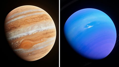 JUPITER and Uranus