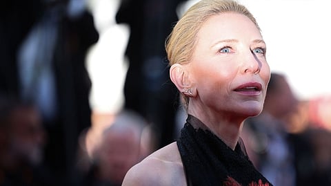US-Australian actress and producer Cate Blanchett.