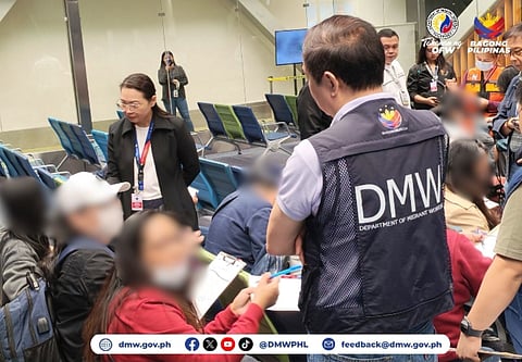 OFWs from Russia arrived at Ninoy Aquino International Airport Terminal 1 on Saturday. They are part of the 24 detained OFWs in Russia, helped by President Ferdinand Marcos Jr. when he visited Kazan, Russia, last week. These OFWs were detained without charges, which was later on released under the orders of Russian President Vladimir Putin following his bilateral meeting with President Marcos.