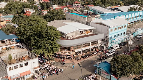 The office of the local government unit of Minglanilla, Cebu.