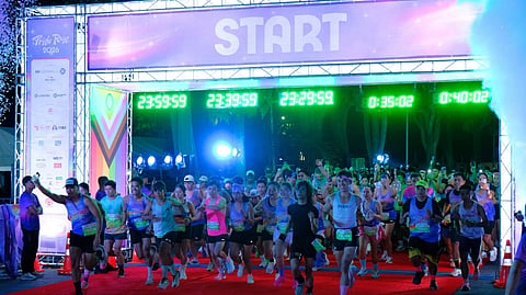 Caraang shows pride in Pride Run